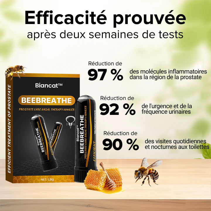 Biancat™ BeeBreathe inhalateur nasal pour le traitement de la prostate