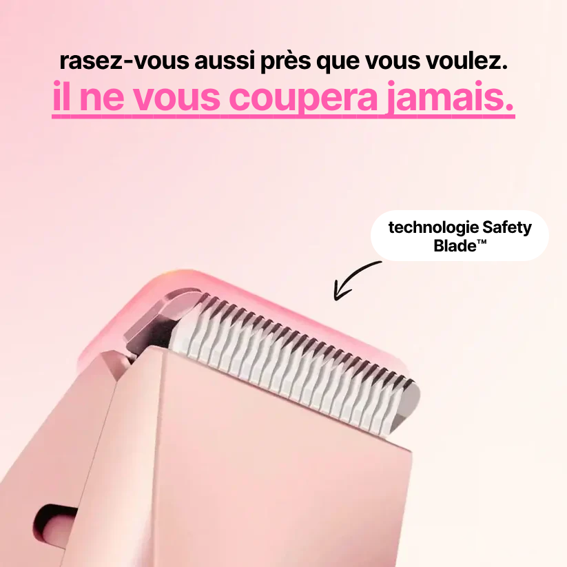 Rasoir électrique 2 en 1 pour femmes