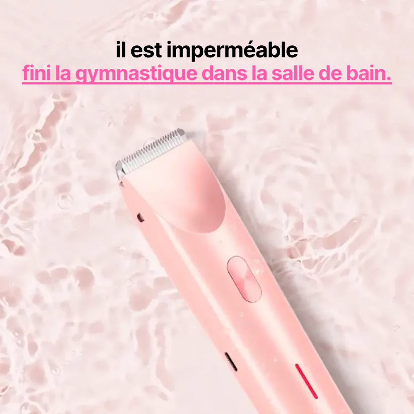 Rasoir électrique 2 en 1 pour femmes